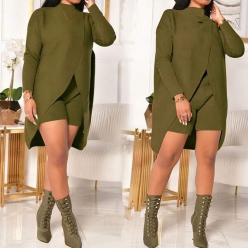 Knit Short Set